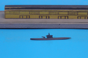 Submarine "Mazur" (1 p.) PL 1957 no. 10079 from Trident